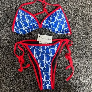 Cute Designer Bikini For 4th of July!